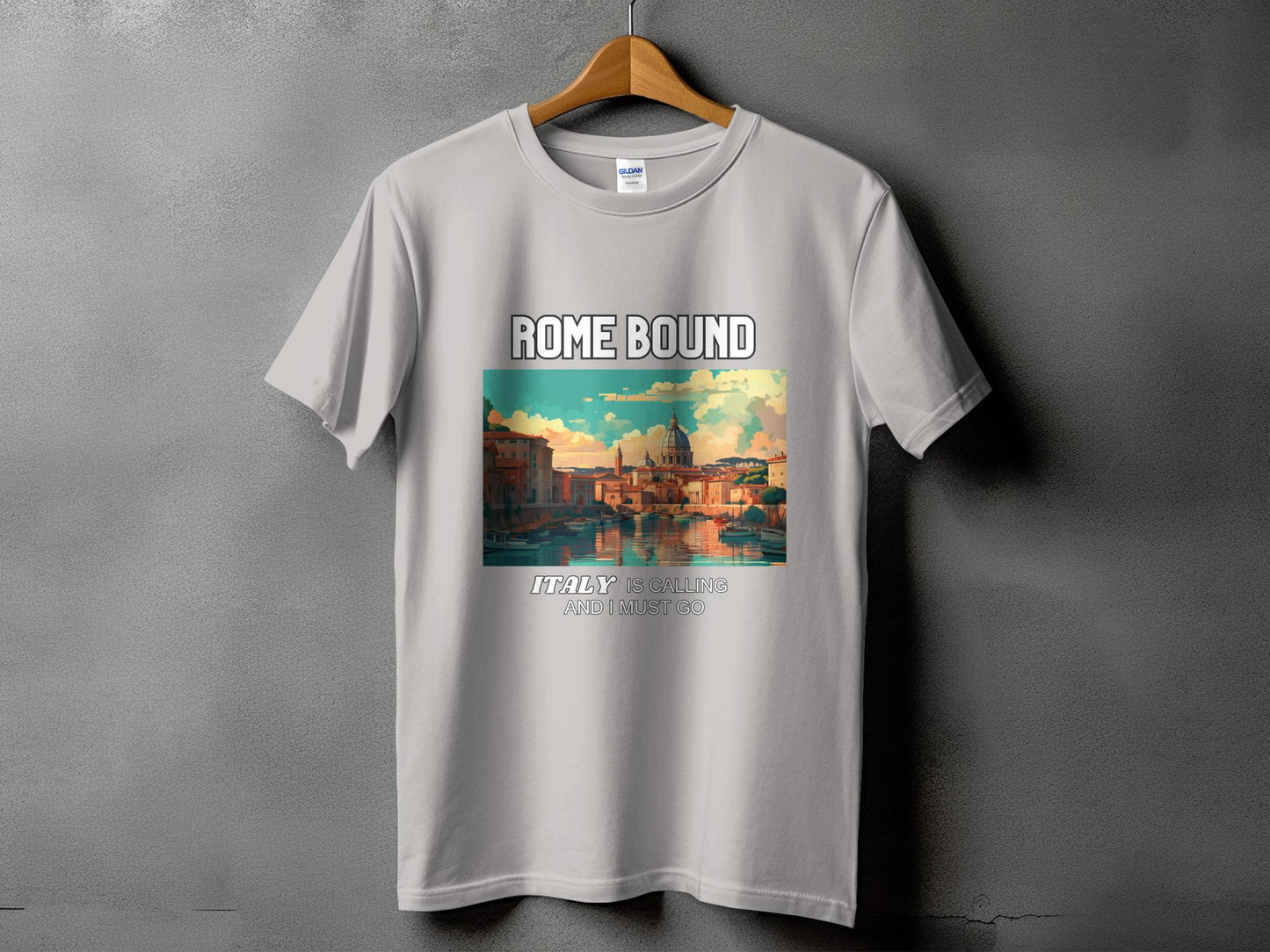 Rome Bound Italy is Calling Travel Day T-Shirt for Men, Women, Kids & Babies. Family Matching Set, Family Traveling Day T-shirt, Italy Trip