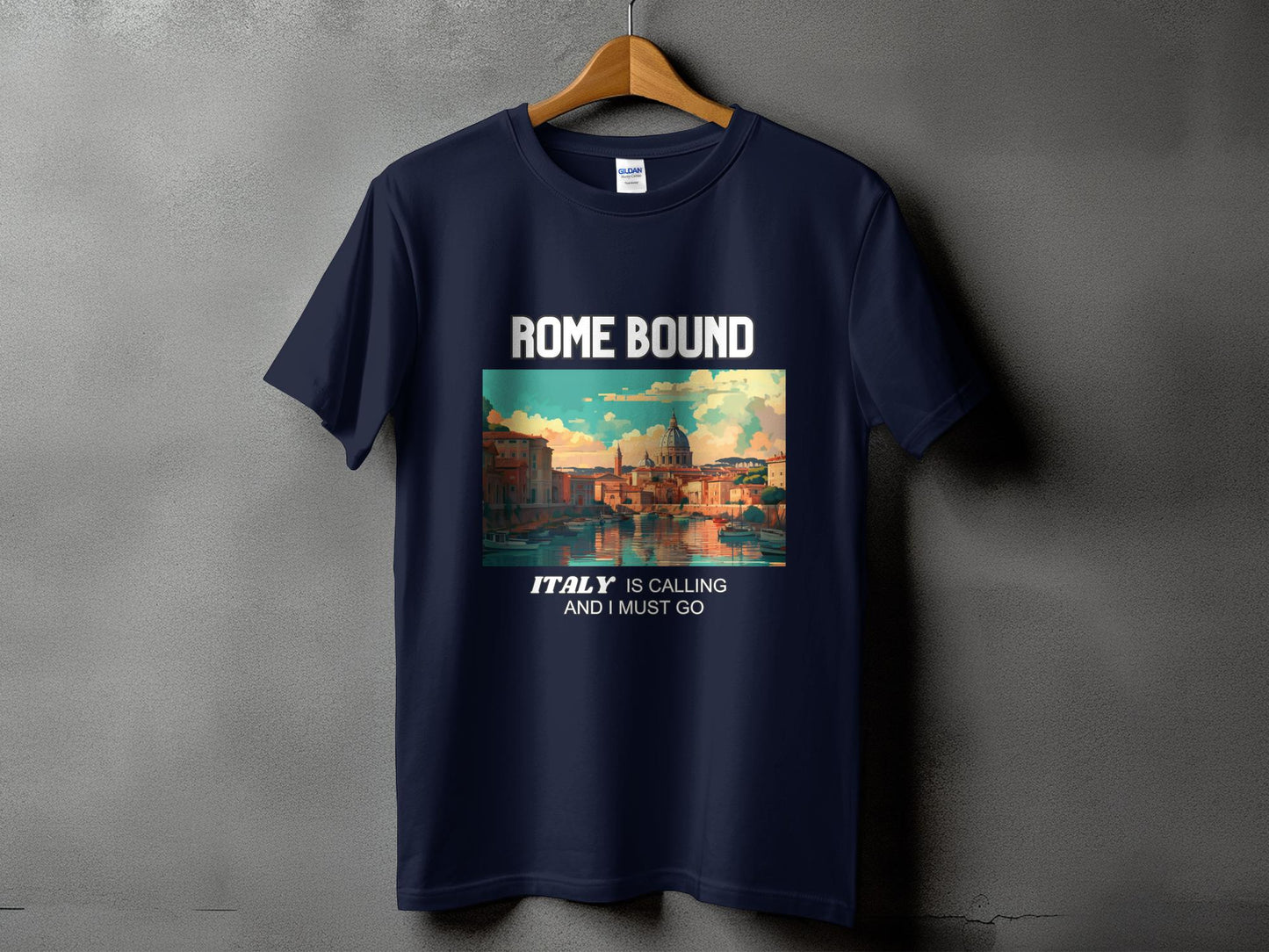Rome Bound Italy is Calling Travel Day T-Shirt for Men, Women, Kids & Babies. Family Matching Set, Family Traveling Day T-shirt, Italy Trip
