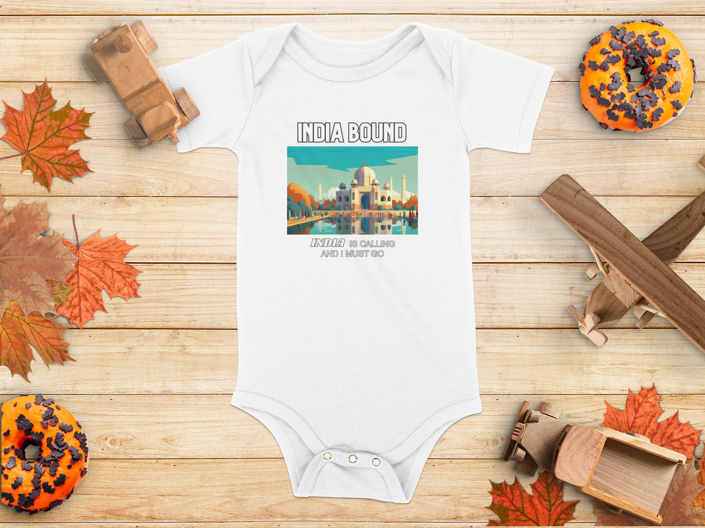 India Bound India is Calling Travel Day T-Shirt for Men, Women, Kids & Babies. Family Matching Set, Family Traveling Day T-shirts