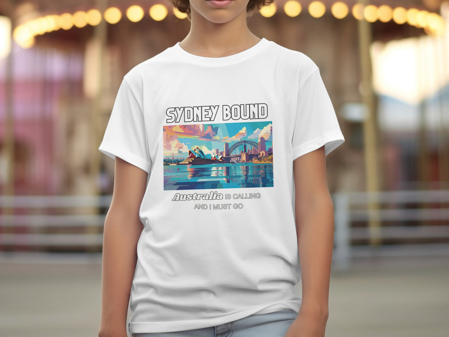 Sydney Bound Australia is Calling Travel Day T-Shirt for Men, Women, Kids & Babies. Family Matching Set, Family Traveling Day T-shirt