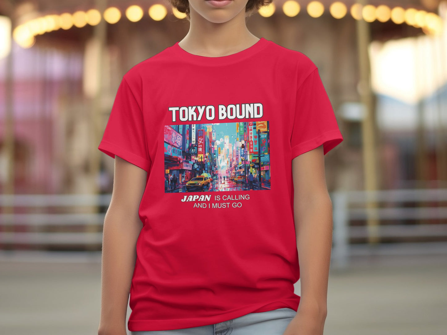 Tokyo Bound Japan is Calling Travel Day T-Shirt for Men, Women, Kids & Babies. Family Matching Set, Family Traveling Day T-shirt, Japan Trip