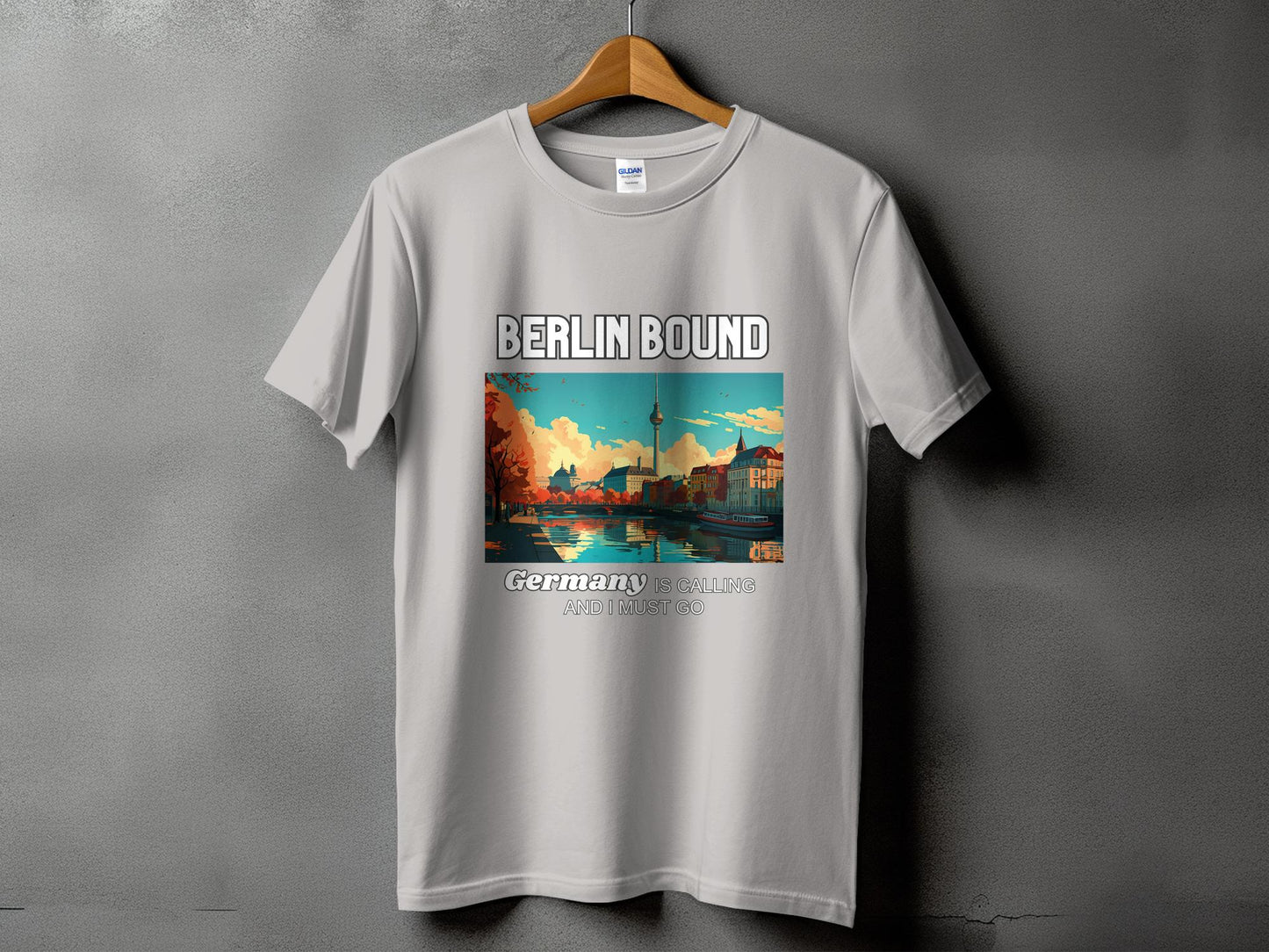 Berlin Bound Germany is Calling Travel Day T-Shirt for Men, Women, Kids & Babies. Family Matching Set, Family Traveling Day T-shirt