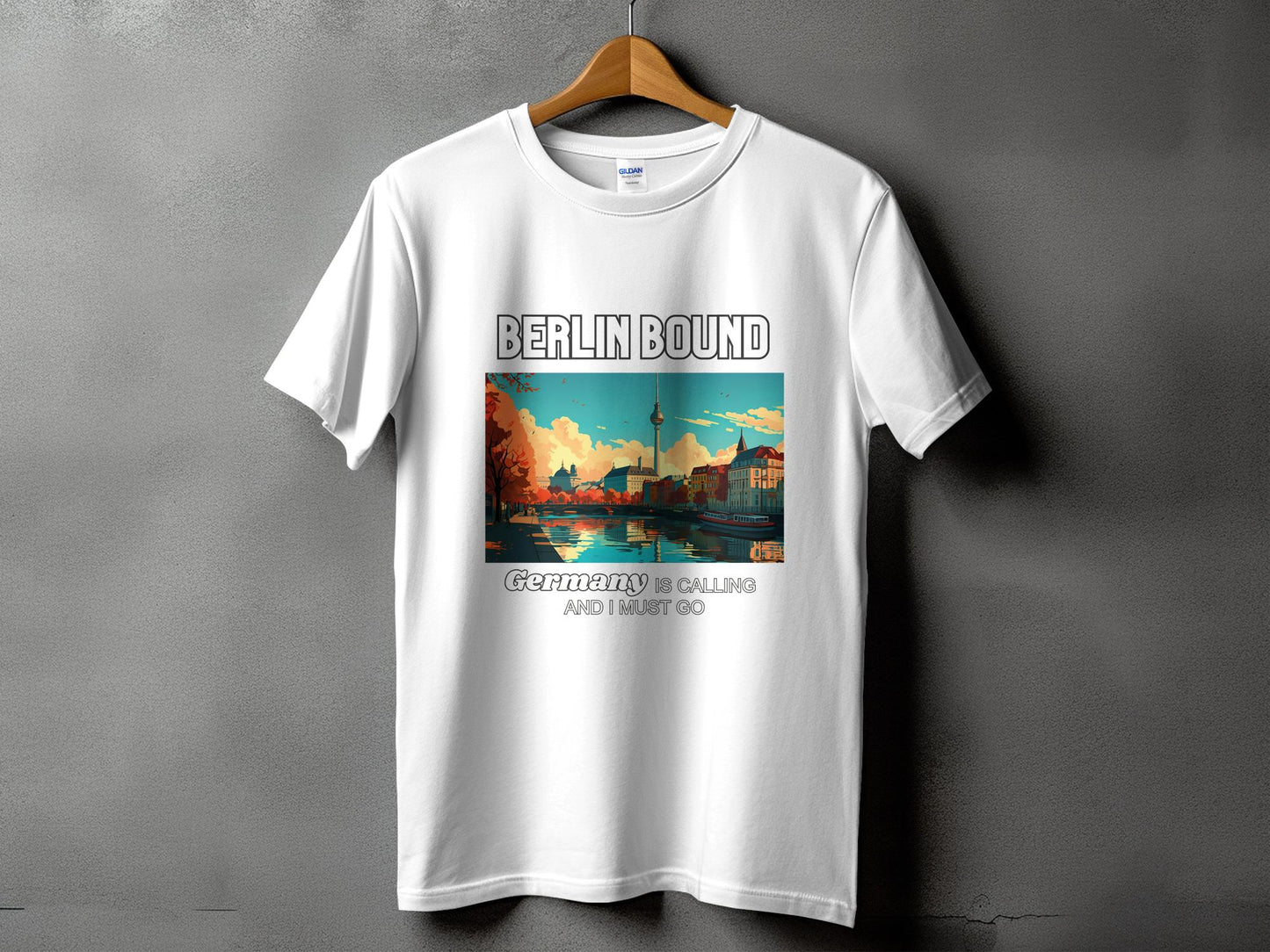 Berlin Bound Germany is Calling Travel Day T-Shirt for Men, Women, Kids & Babies. Family Matching Set, Family Traveling Day T-shirt
