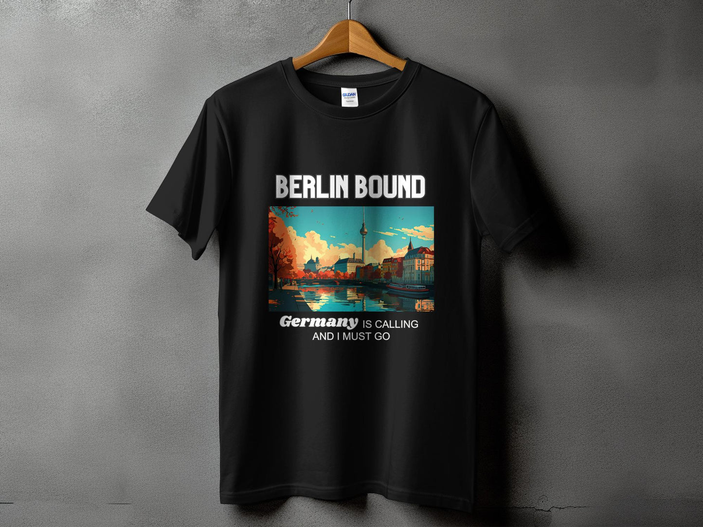 Berlin Bound Germany is Calling Travel Day T-Shirt for Men, Women, Kids & Babies. Family Matching Set, Family Traveling Day T-shirt