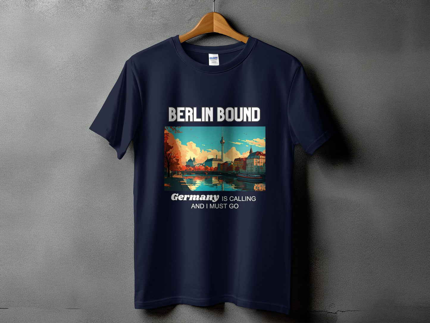 Berlin Bound Germany is Calling Travel Day T-Shirt for Men, Women, Kids & Babies. Family Matching Set, Family Traveling Day T-shirt