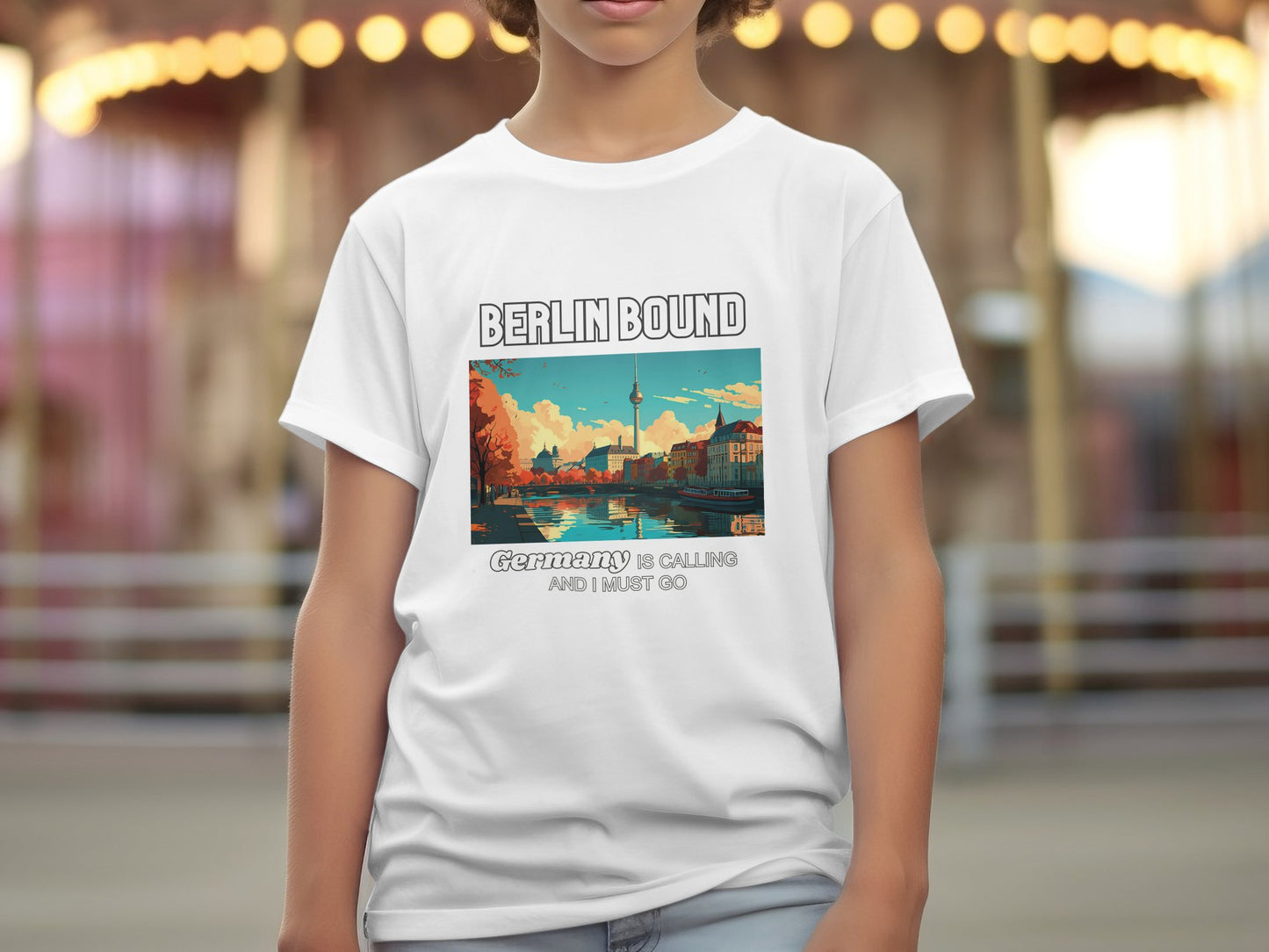 Berlin Bound Germany is Calling Travel Day T-Shirt for Men, Women, Kids & Babies. Family Matching Set, Family Traveling Day T-shirt
