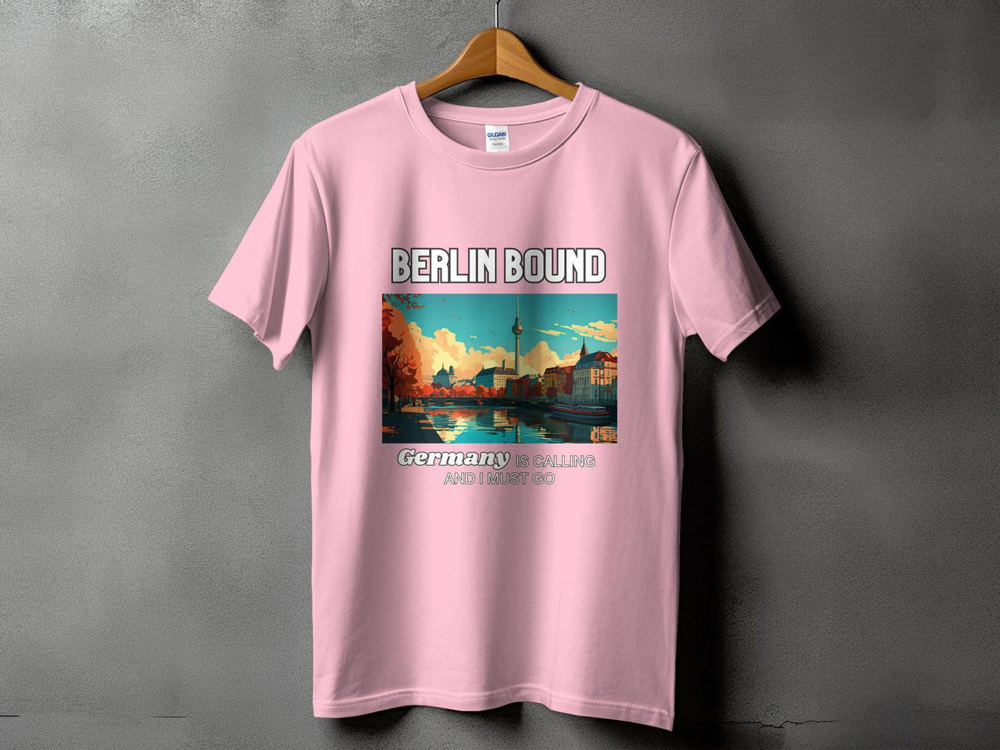 Berlin Bound Germany is Calling Travel Day T-Shirt for Men, Women, Kids & Babies. Family Matching Set, Family Traveling Day T-shirt