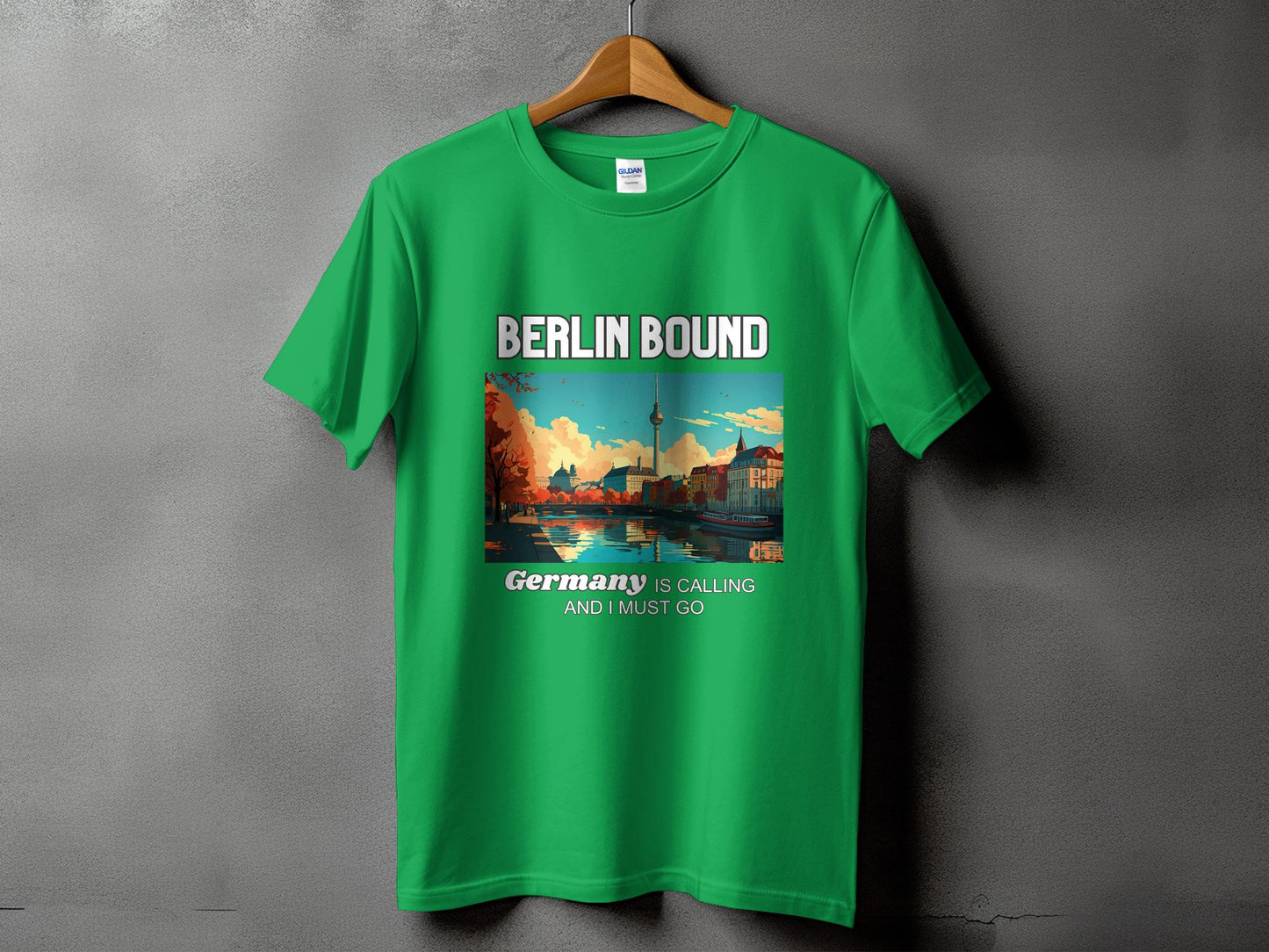 Berlin Bound Germany is Calling Travel Day T-Shirt for Men, Women, Kids & Babies. Family Matching Set, Family Traveling Day T-shirt