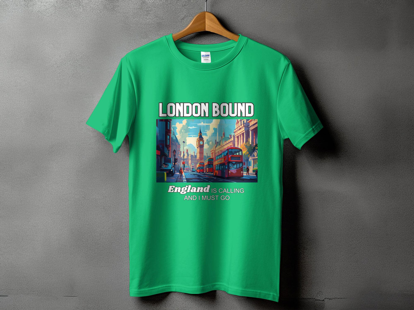 London Bound England is Calling Travel Day T-Shirt for Men, Women, Kids & Babies. Family Matching Set, Family Traveling Day T-shirt, UK Trip
