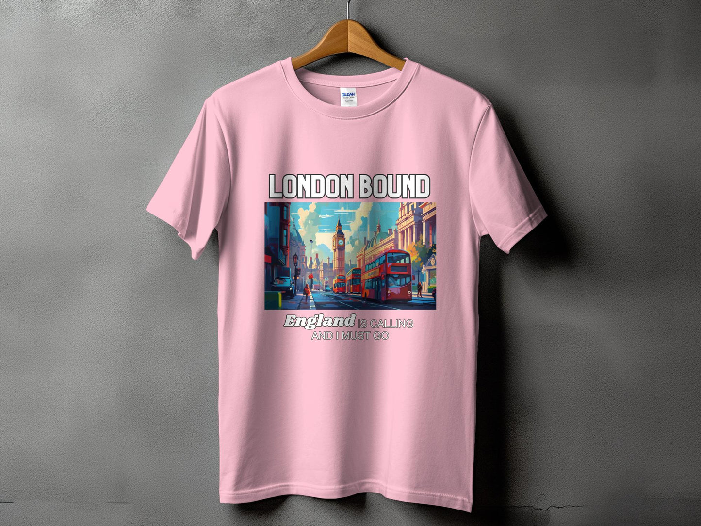 London Bound England is Calling Travel Day T-Shirt for Men, Women, Kids & Babies. Family Matching Set, Family Traveling Day T-shirt, UK Trip
