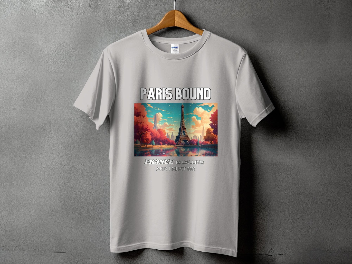 Paris Bound France is Calling Travel Day T-Shirt for Men, Women, Kids & Babies. Family Matching Set, Family Traveling Day T-shirt Paris Trip
