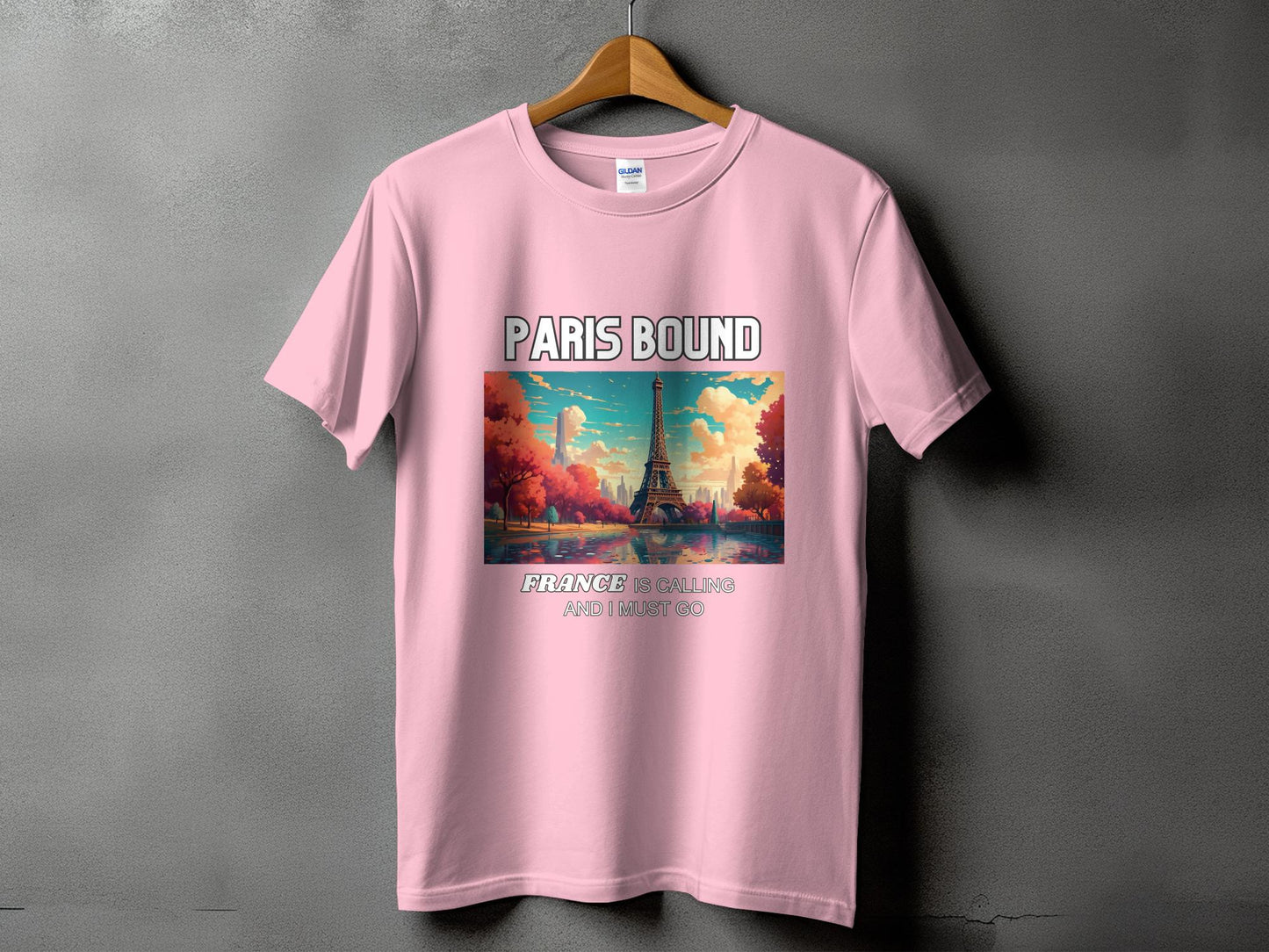 Paris Bound France is Calling Travel Day T-Shirt for Men, Women, Kids & Babies. Family Matching Set, Family Traveling Day T-shirt Paris Trip